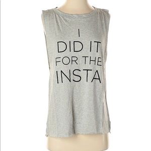 Fun Graphic “I Did It for the Insta” T-Shirt